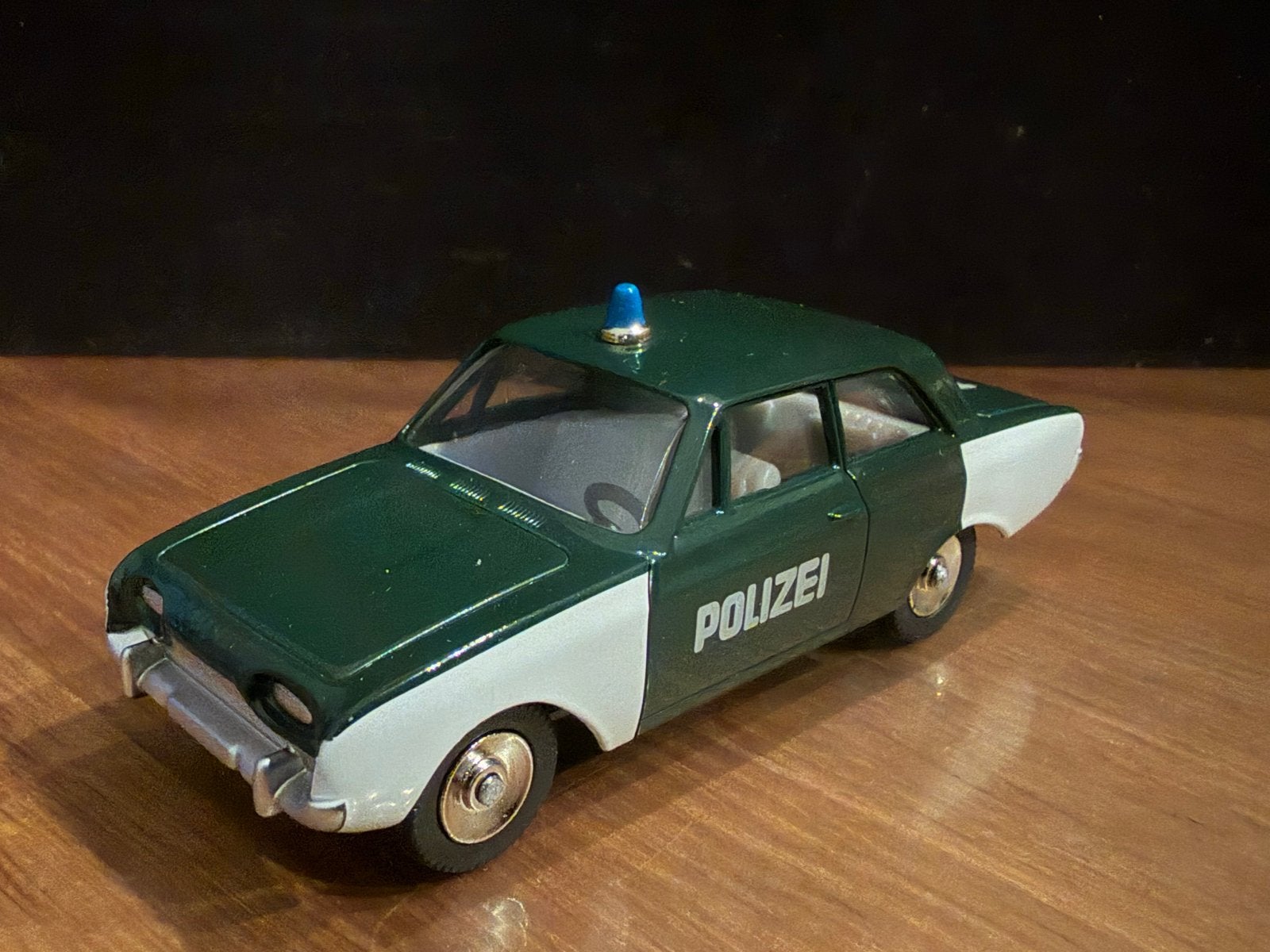 Dinky Toys Ford Taunus Politieauto - Vintage Model, Ophalen of Verzenden, Zo goed als nieuw