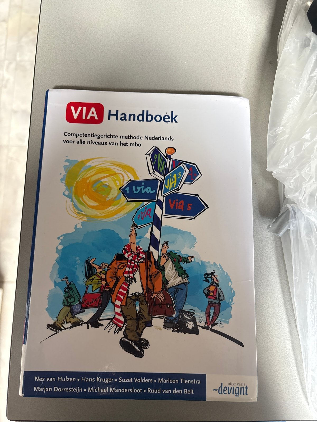 VIA Handboek Nederlands MBO - Alle Niveaus, Boeken, Schoolboeken, Ophalen of Verzenden, Gelezen, Overige niveaus, Nederlands