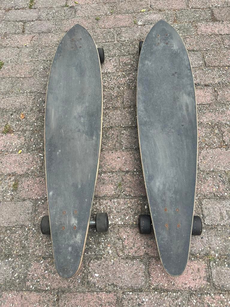 Longboards 2x, Sport en Fitness, Skateboarden, Ophalen, Gebruikt, Skateboard, Longboard