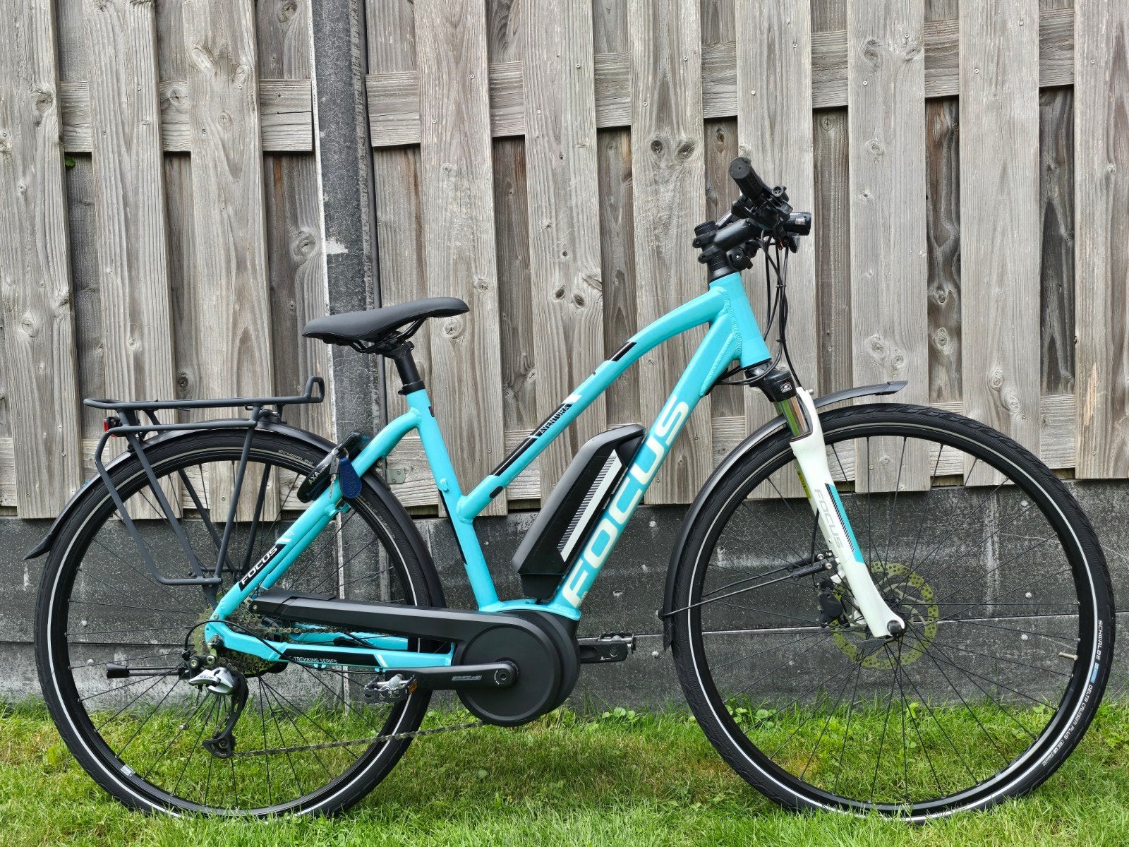 Focus Aventura2 8G Bosch Middenmotor E-Bike Elektrischefiets, 47 tot 50 cm, Versnellingen, Zo goed als nieuw, Schijfrem