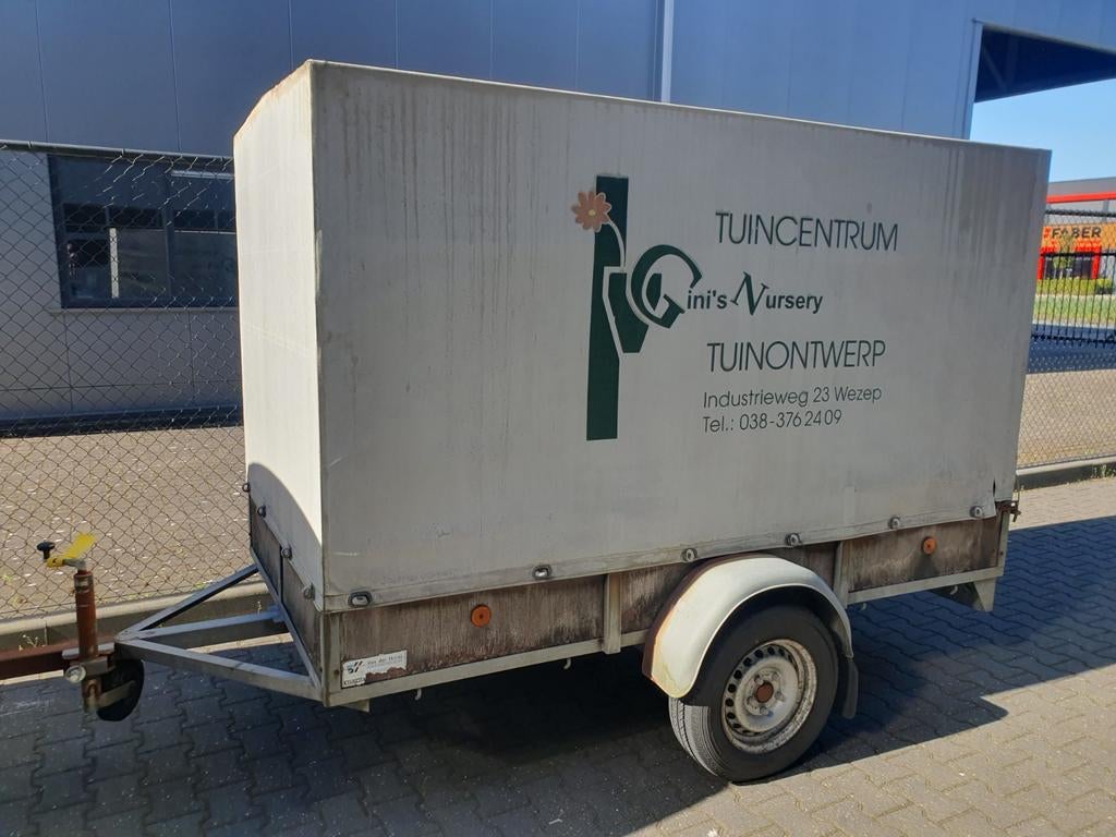 Hoka huifwagen Bakmaat 255x155x135 750kg Ongeremd opknapper, Ophalen of Verzenden, Nieuw