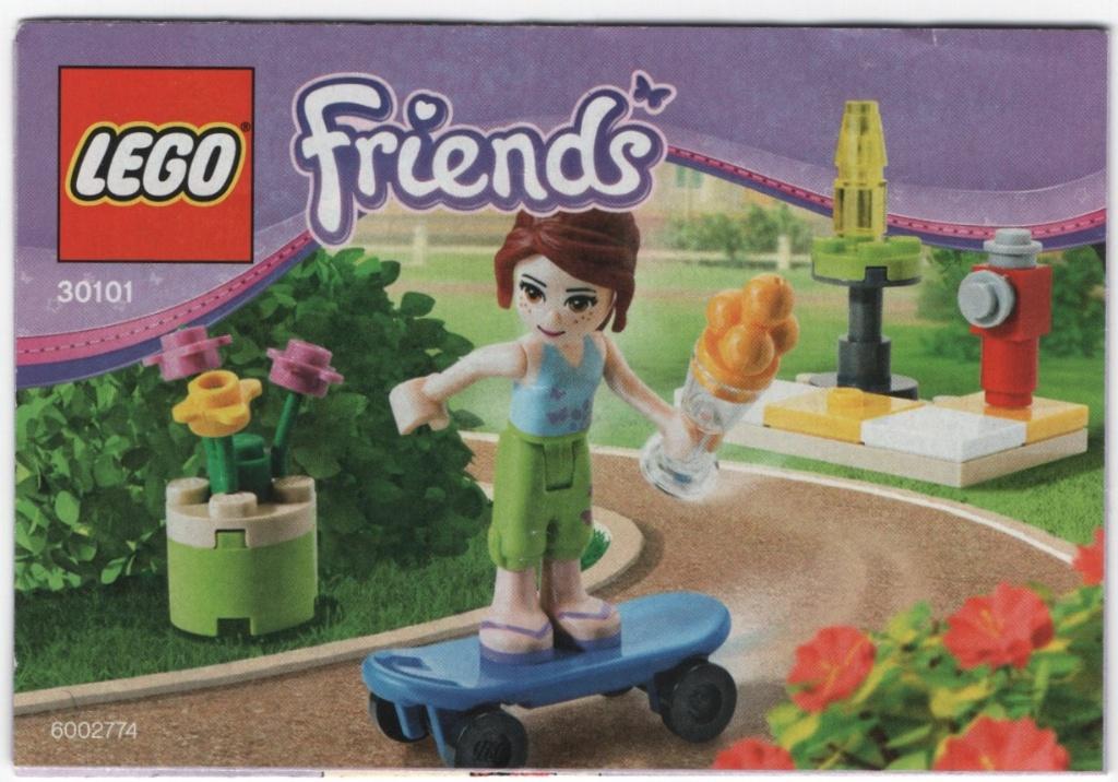 lego 30101-1 lego friends skate boarder (2012), Gebruikt, Lego, Compleet, Friends