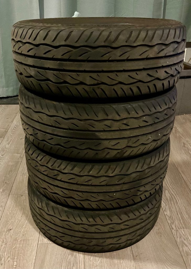 Set zomerbanden 4mm 205/55/R16 91V, Ophalen, Gebruikt, Overige typen, Rubber