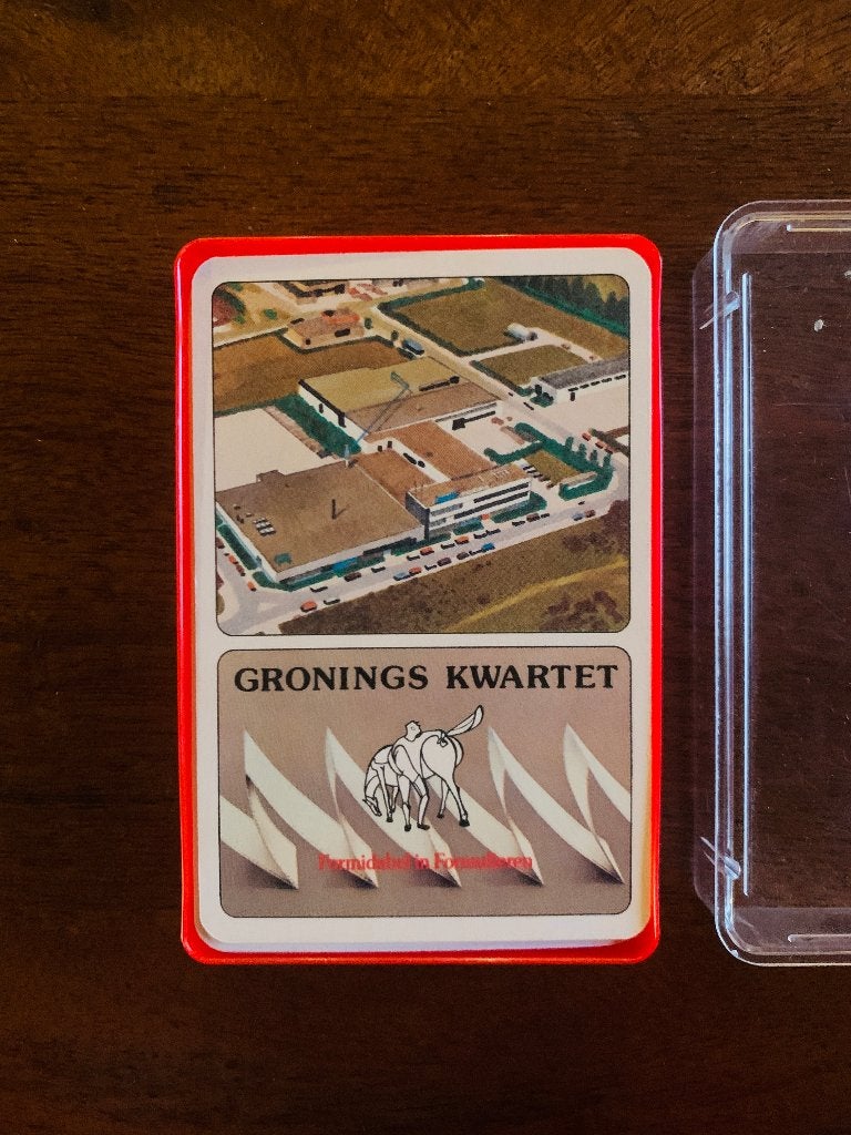 Kwartet Groningen Gronings kwartetspel, Verzamelen, Speelkaarten, Jokers en Kwartetten, Ophalen of Verzenden, Gebruikt, Kwartet(ten)