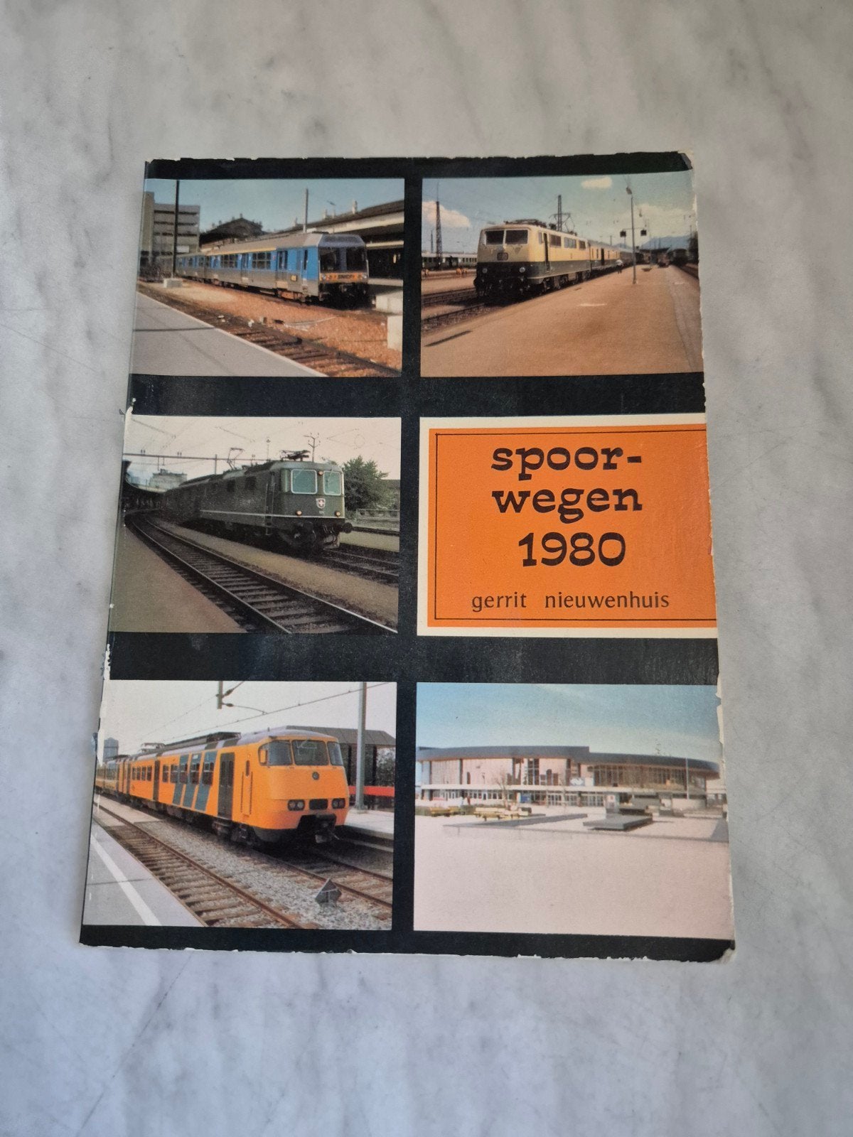 Spoorwegen 1980 Jaarboek - Gerrit Nieuwenhuis, Ophalen of Verzenden, Gebruikt, Trein, Boek of Tijdschrift
