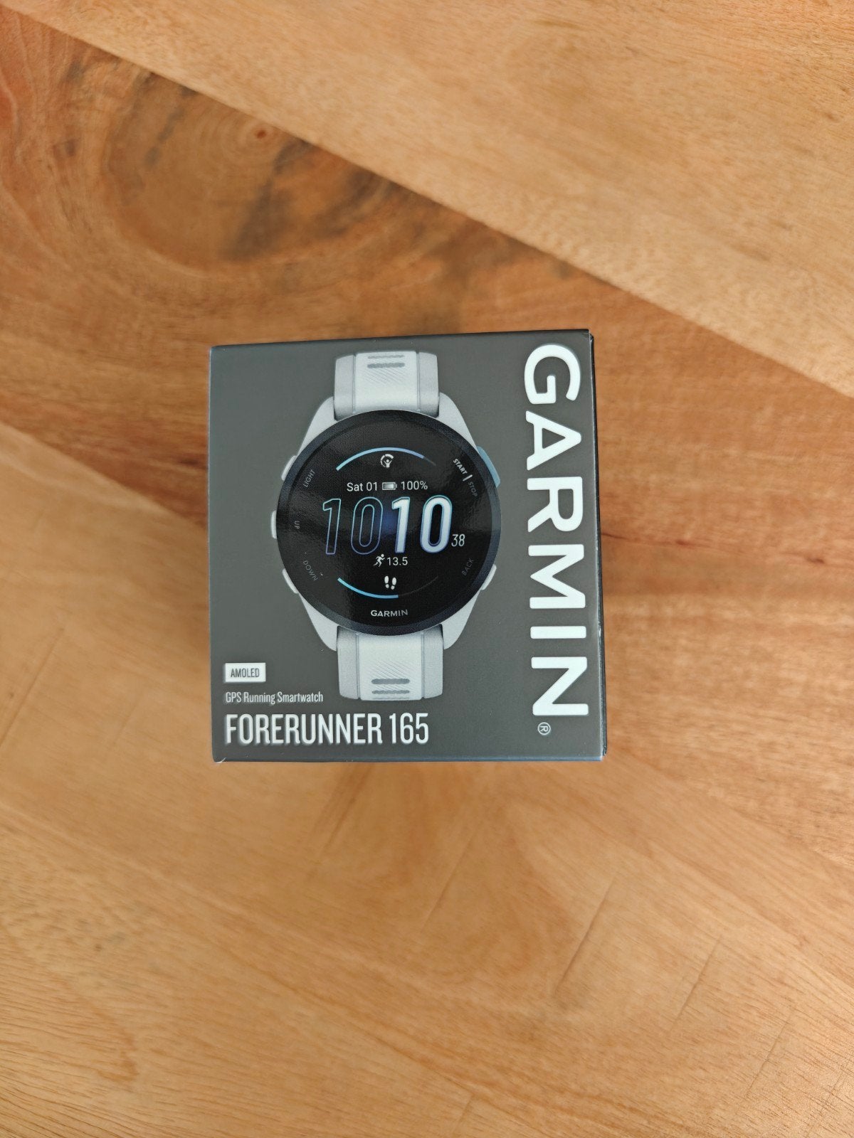 Garmin Forerunner 165 - Nieuw in doos (AMOLED) - Verzegeld, Wit, Garmin forerunner, Nieuw, Ophalen of Verzenden
