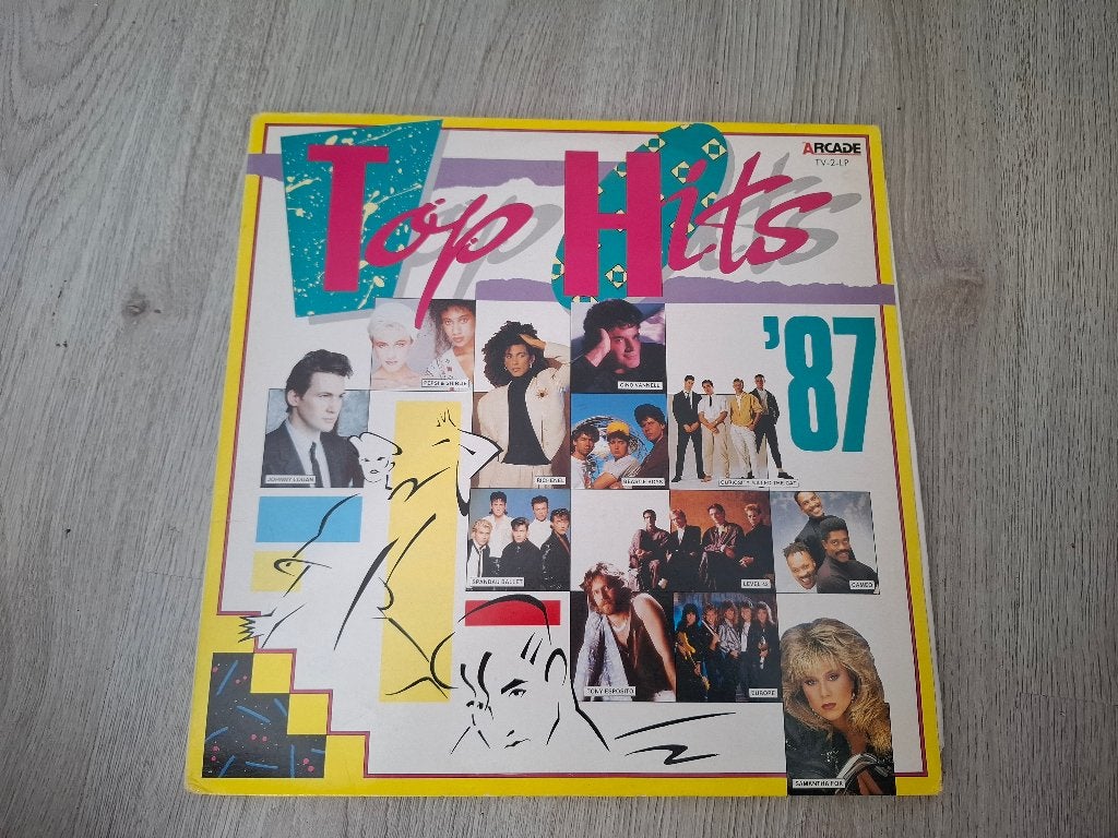 2 LP Verzamel Top Hits '87, LP, Gebruikt, Originele persing, Ophalen of Verzenden