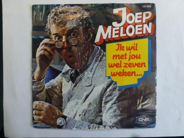 André v Duin. Ik ben Joep Meloen/ Ik wil met jou wel 7 weken, Gebruikt, 7 inch, Single, Ophalen of Verzenden