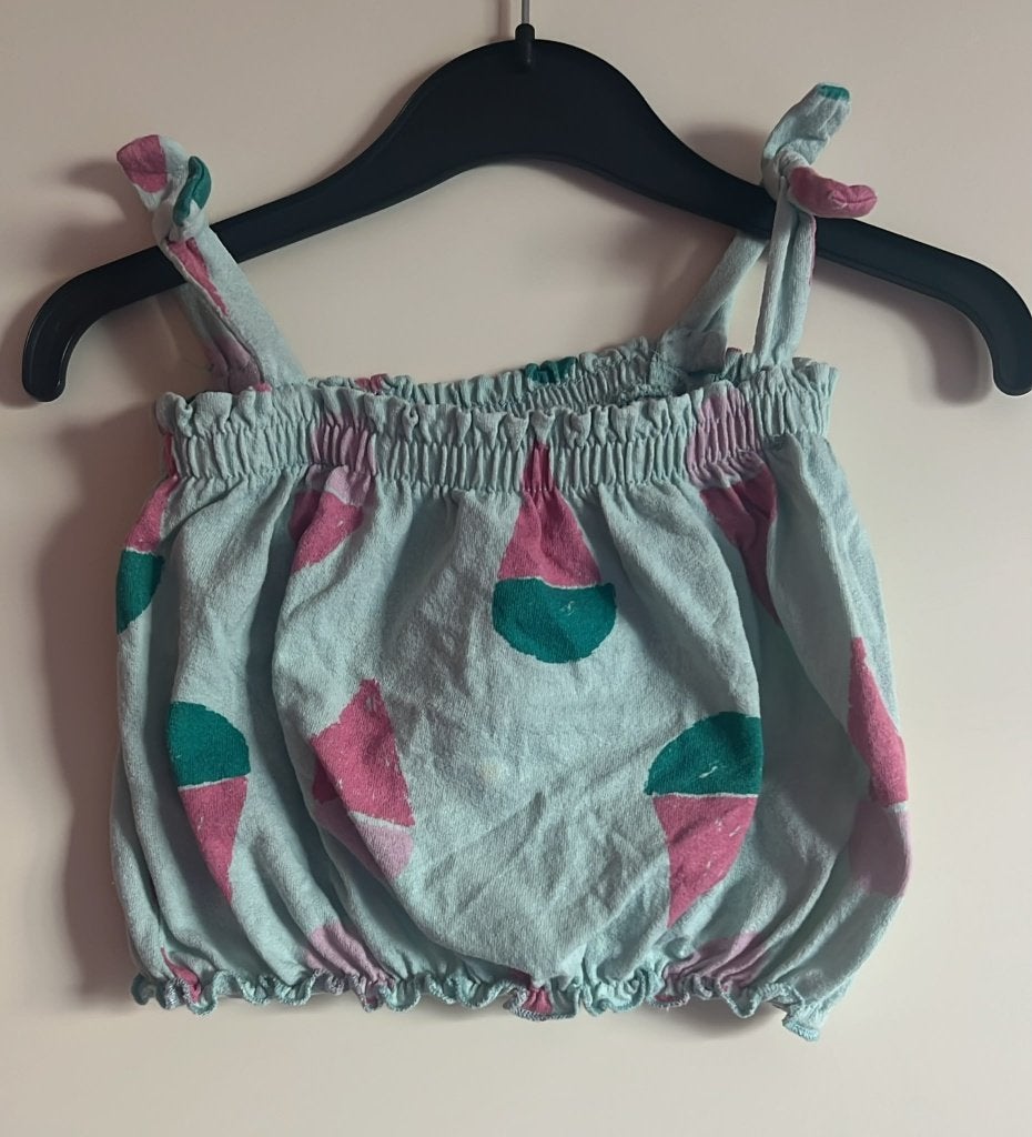Zara crop top maat 86, Gebruikt, Meisje, Ophalen of Verzenden, Zara