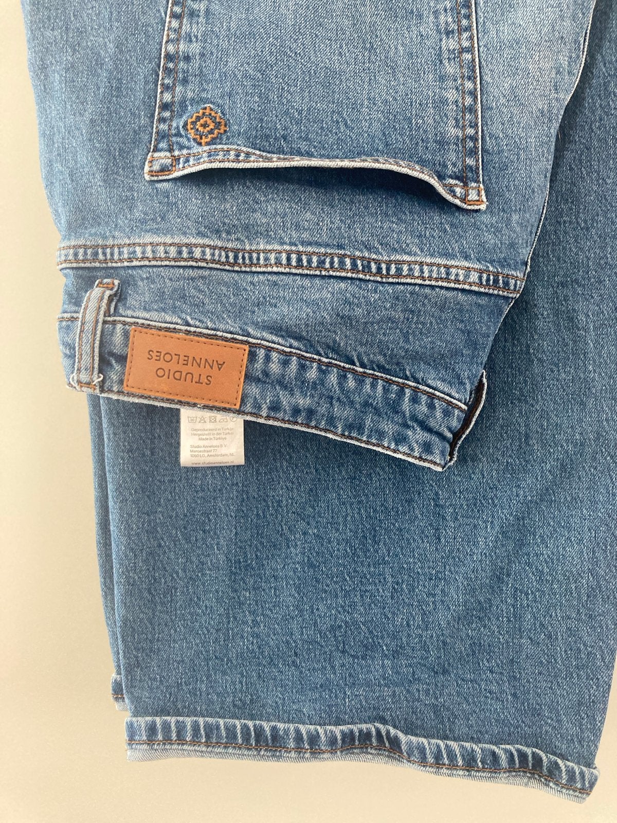Studio Anneloes jeans, maat  XL, Ophalen of Verzenden, Zo goed als nieuw, Blauw, W33 - W36 (confectie 42/44)