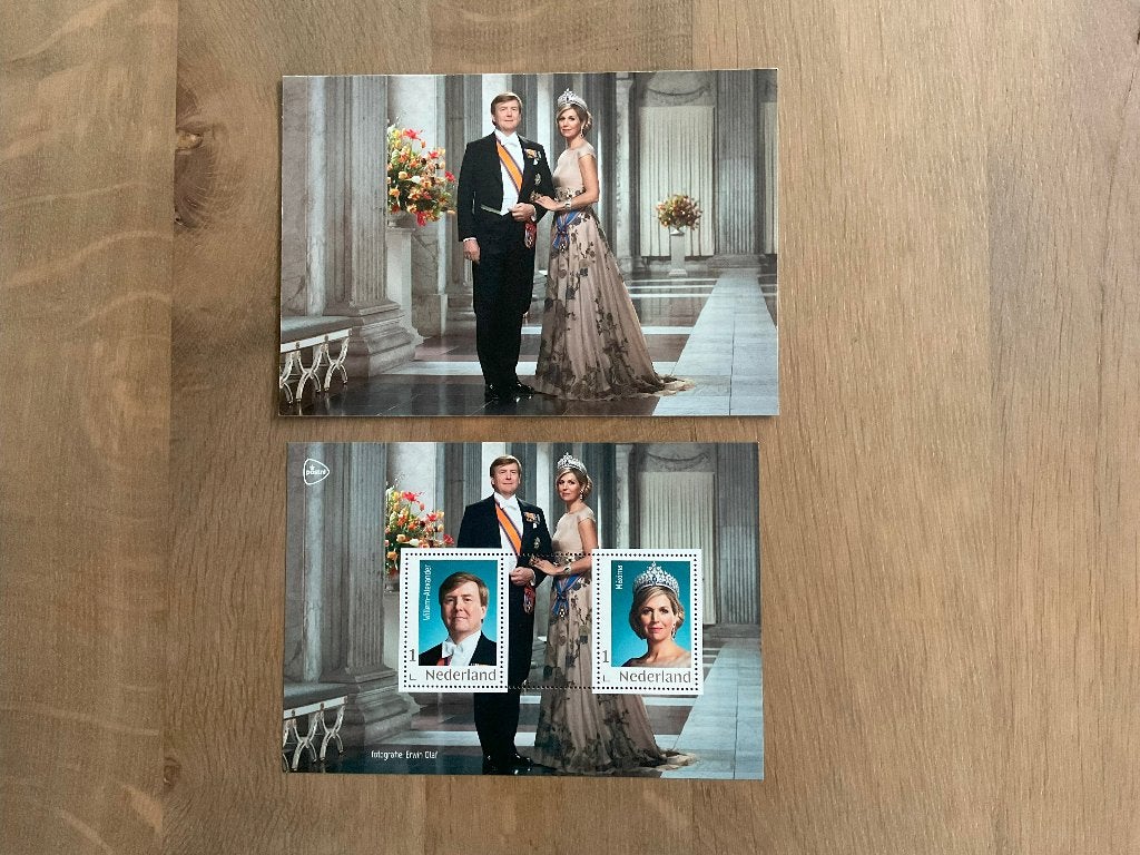 nederland Willem Alexander en Maxima postfris, Ophalen of Verzenden, Postfris