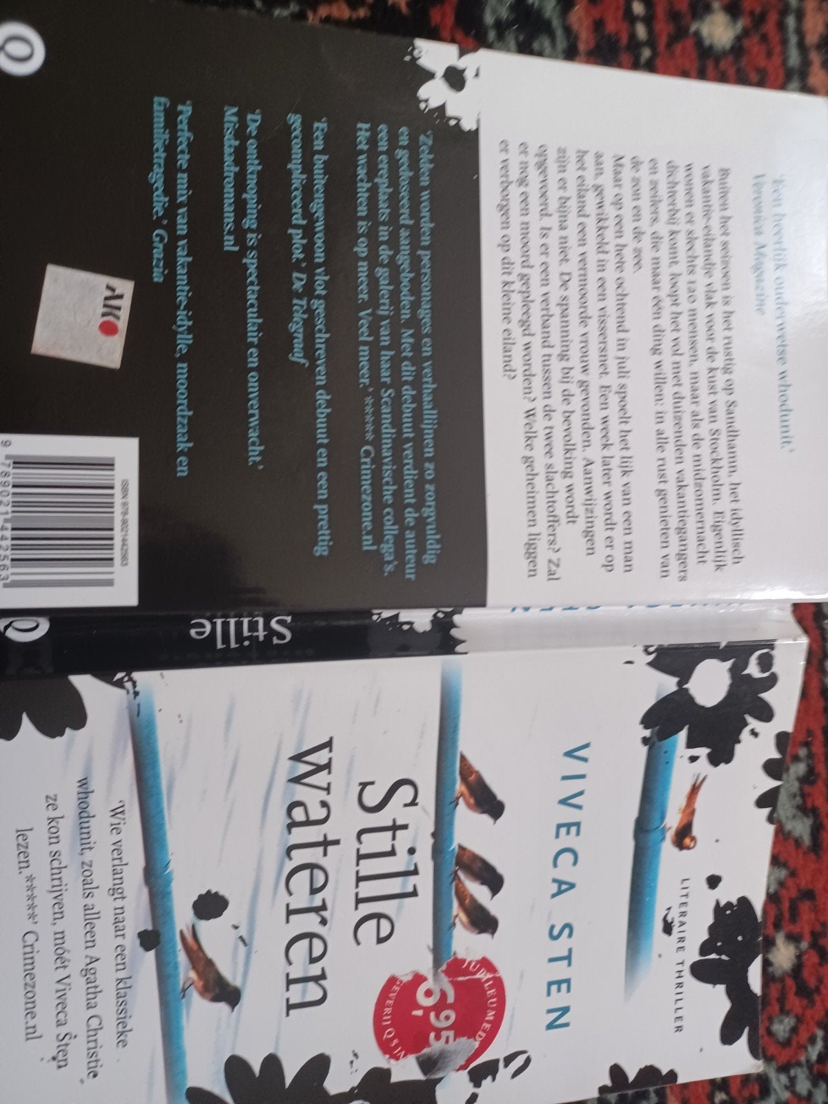 Stille Wateren - Viveca Sten (Literaire Thriller), Boeken, Ophalen of Verzenden