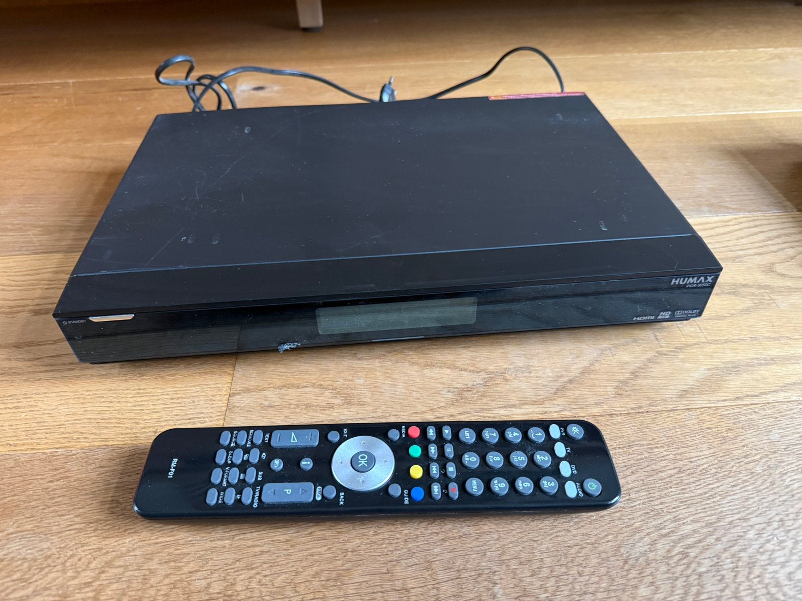 Humax IHDR 5050C, Ophalen, Gebruikt