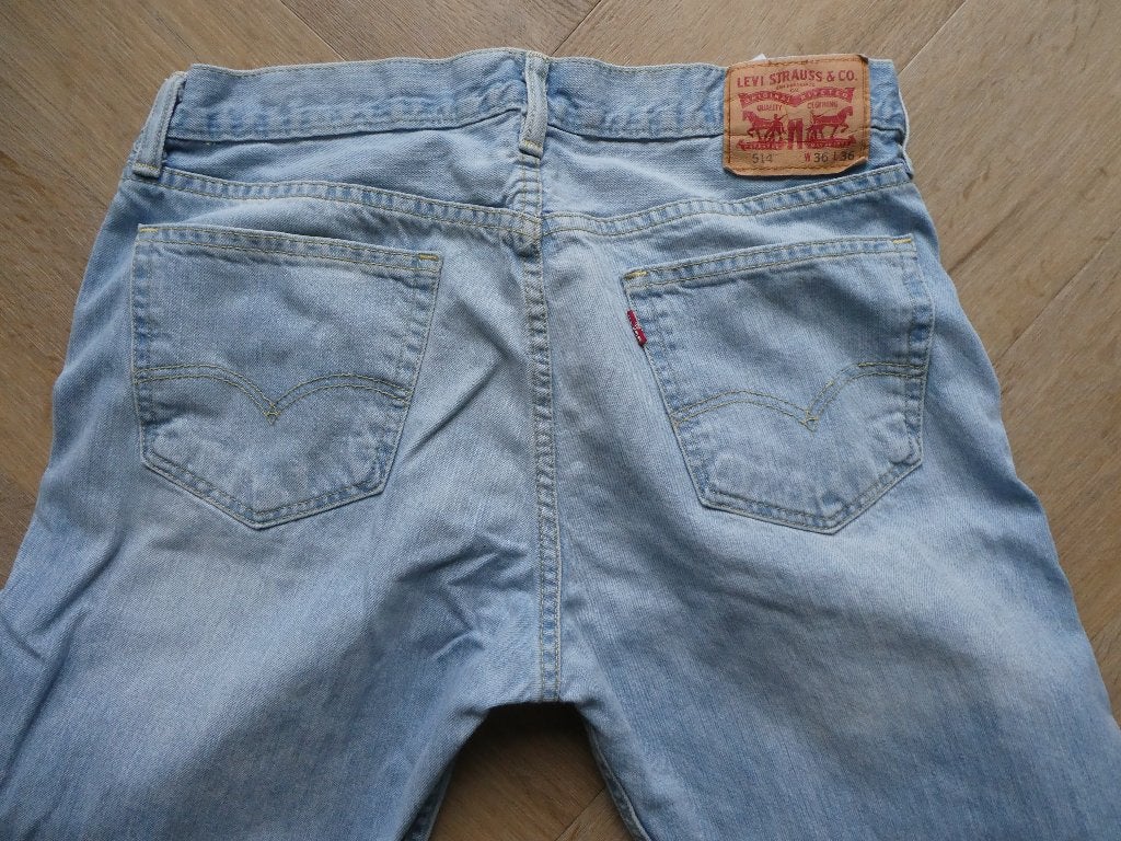 Levi 514 spijkerbroek maat 36-30, Ophalen of Verzenden, Zo goed als nieuw, Blauw, W33 - W36 (confectie 42/44)