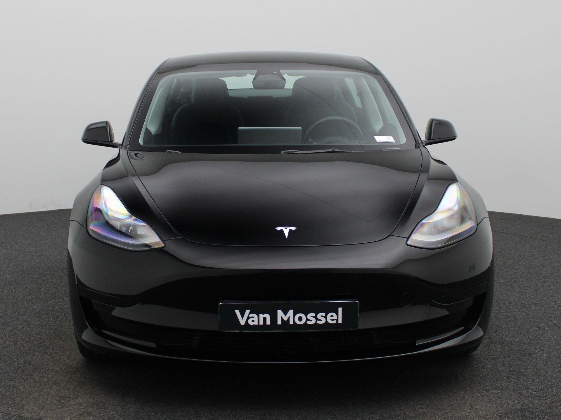 Tesla Model 3 Standard RWD Plus 60 kWh | PANORAMADAK | ACHTE, Auto's, Automaat, Gebruikt, Zwart, 1000 kg