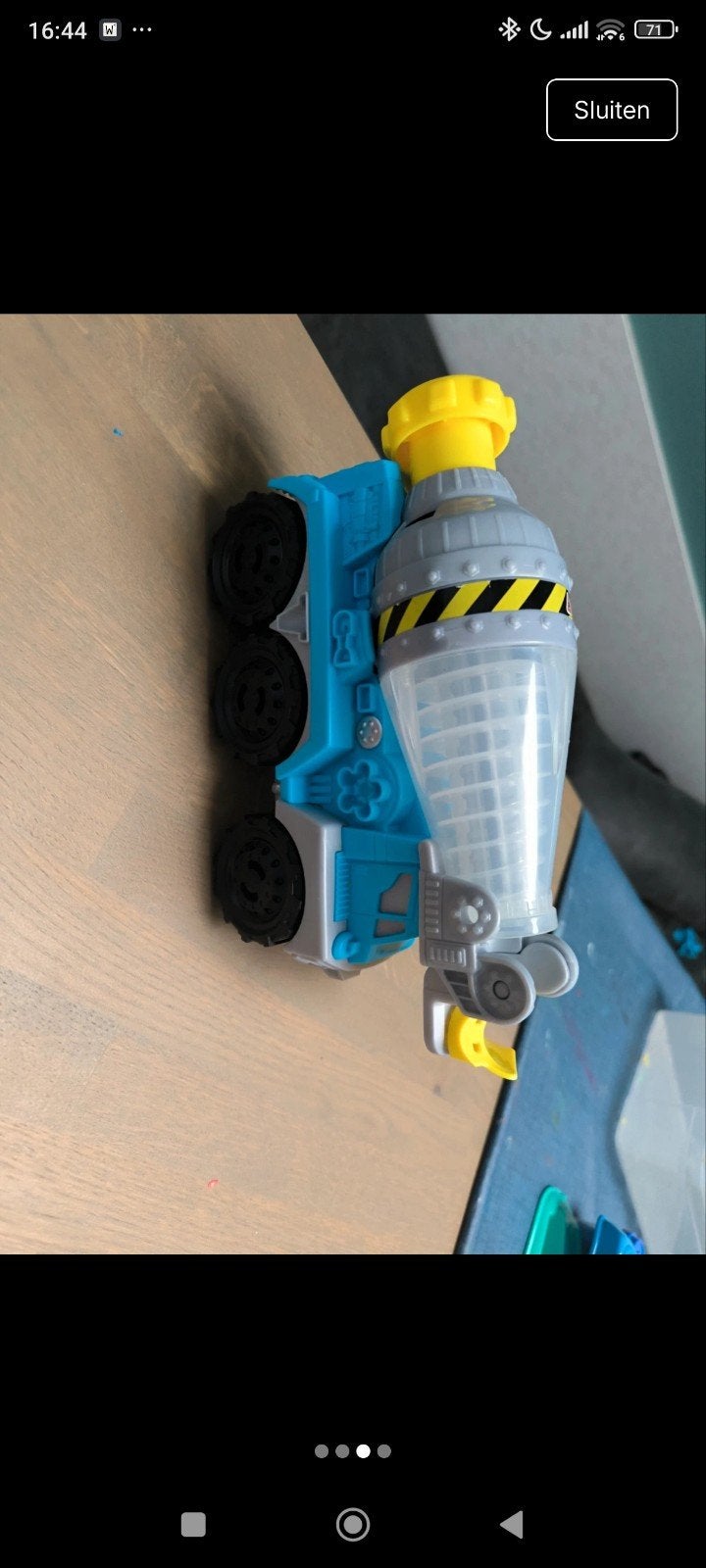 Play-Doh Cementwagen met 10 potjes klei, Ophalen of Verzenden, Gebruikt, Jongen of Meisje