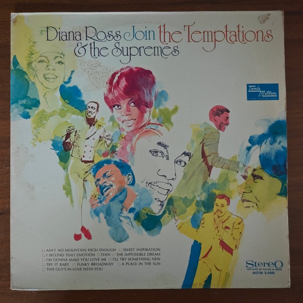 LP - Diana Ross & The Supremes Join The Temptations, Ophalen of Verzenden, LP