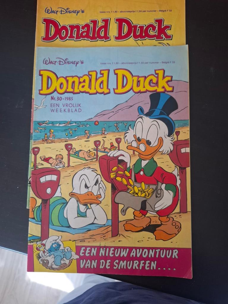 Donald Duck 2x 1985, Boeken, Stripboeken, Meerdere stripboeken, Ophalen of Verzenden, Gelezen, Walt Disney