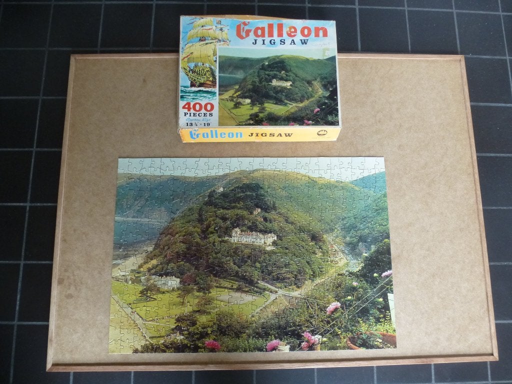 vintage puzzel 400 stuks, Ophalen of Verzenden, Minder dan 500 stukjes, Gebruikt, Legpuzzel