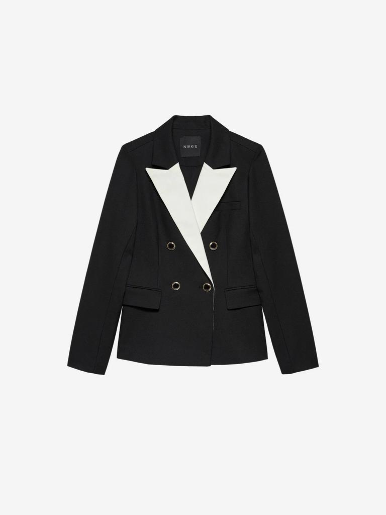 Nikkie blazer, Ophalen of Verzenden, Zo goed als nieuw, Maat 38/40 (M), Zwart
