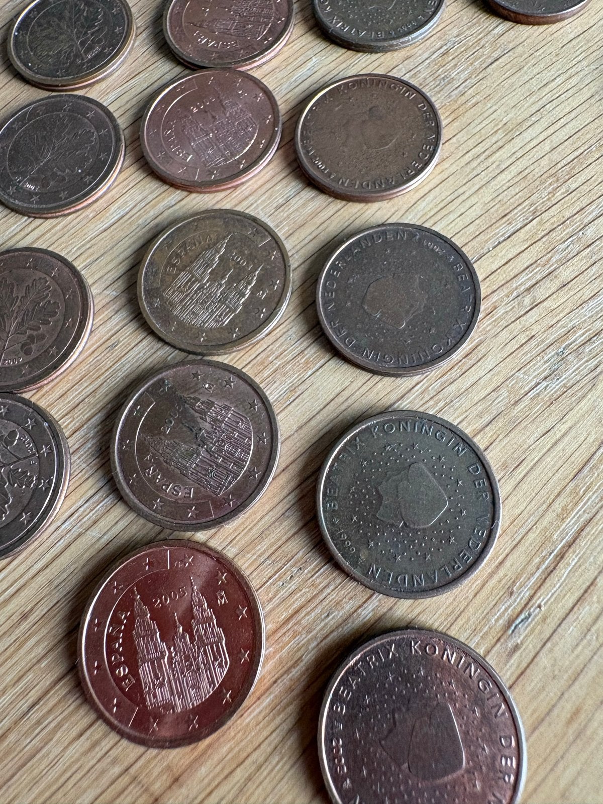 Diverse 1 en 2 eurocent munten - Totaal 50 cent, Postzegels en Munten, Munten | Europa | Euromunten, Ophalen of Verzenden, 50 cent