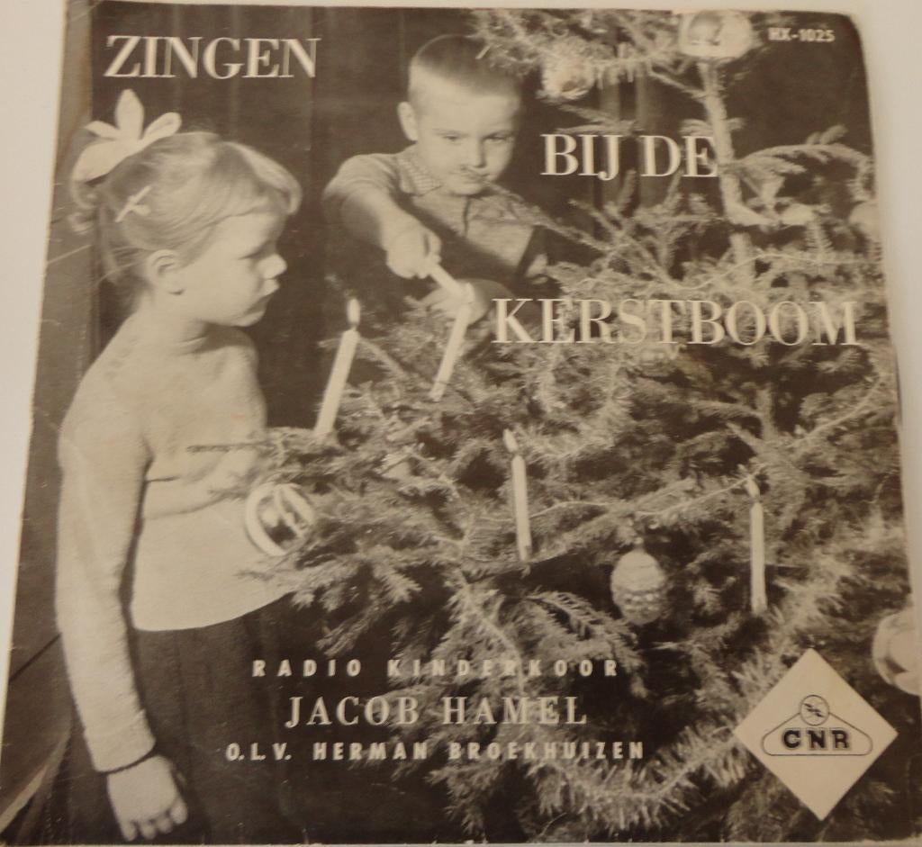 Radio Kinderkoor Jacob Hamel > Zingen bij de kerstboom, Gebruikt, 7 inch, Single, Ophalen of Verzenden