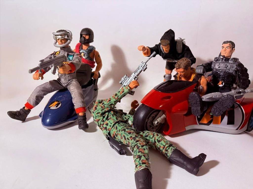 actionman speelgoed set, Ophalen, Gebruikt