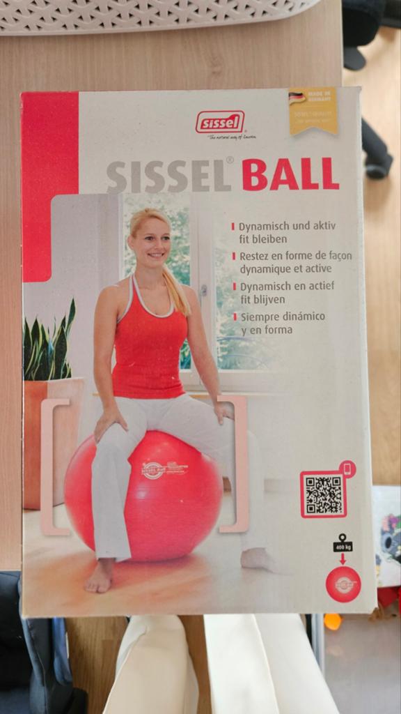Sissel ball 65cm, Ophalen of Verzenden, Nieuw, Fitnessbal