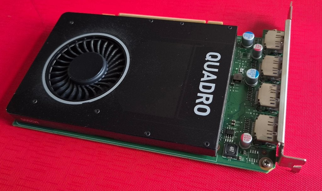 Nvidea Quadro M2000 videokaart 4Gb, Computers en Software, Videokaarten, PCI-Express 3, Gebruikt, DisplayPort, Ophalen of Verzenden