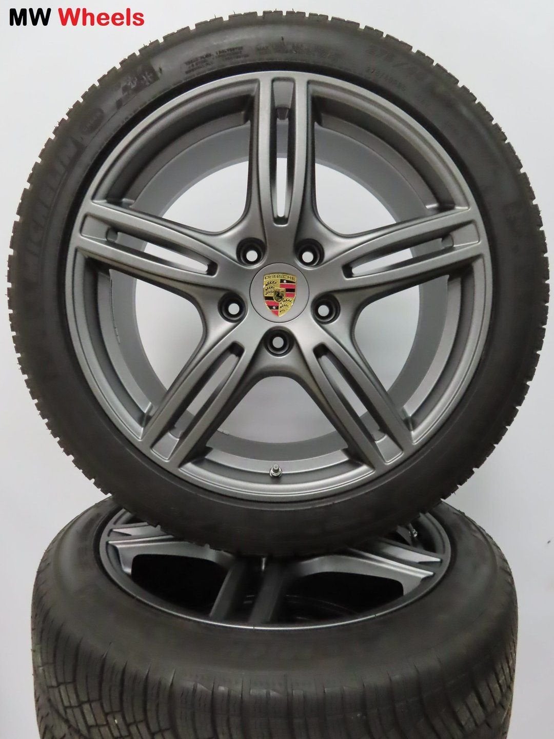 Originele Porsche Panamera 20 inch velgen 971 winterbanden, Auto-onderdelen, Banden en Velgen, Banden en Velgen, Winterbanden