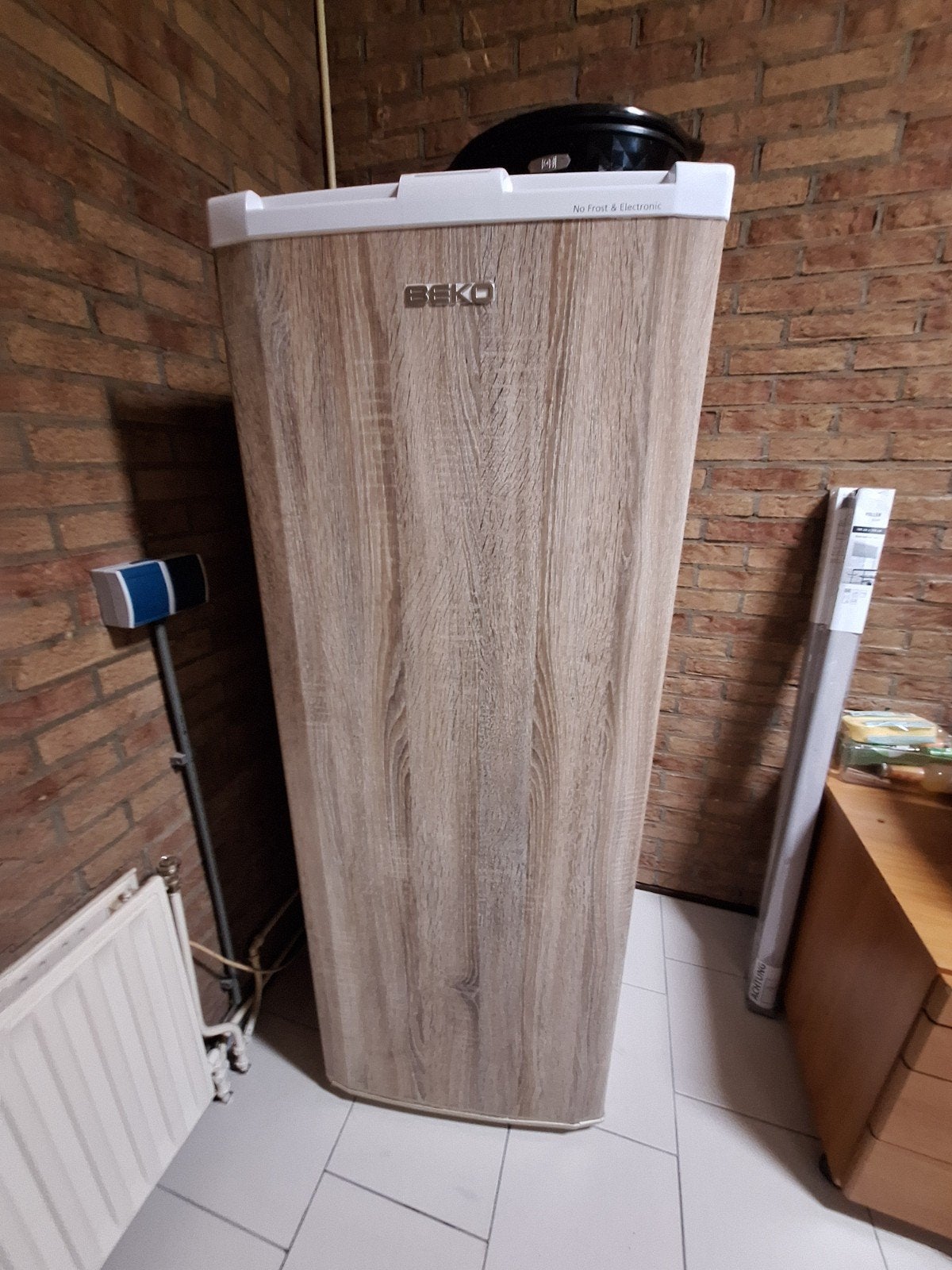 Vrieskast Beko, Gebruikt, Minder dan 60 cm, 160 cm of meer, Vrijstaand