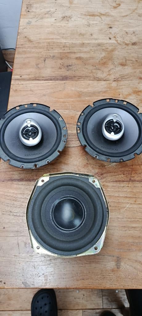 Kenwood KFC-S1782 speakers en Bose subwoofer, Ophalen, Gebruikt
