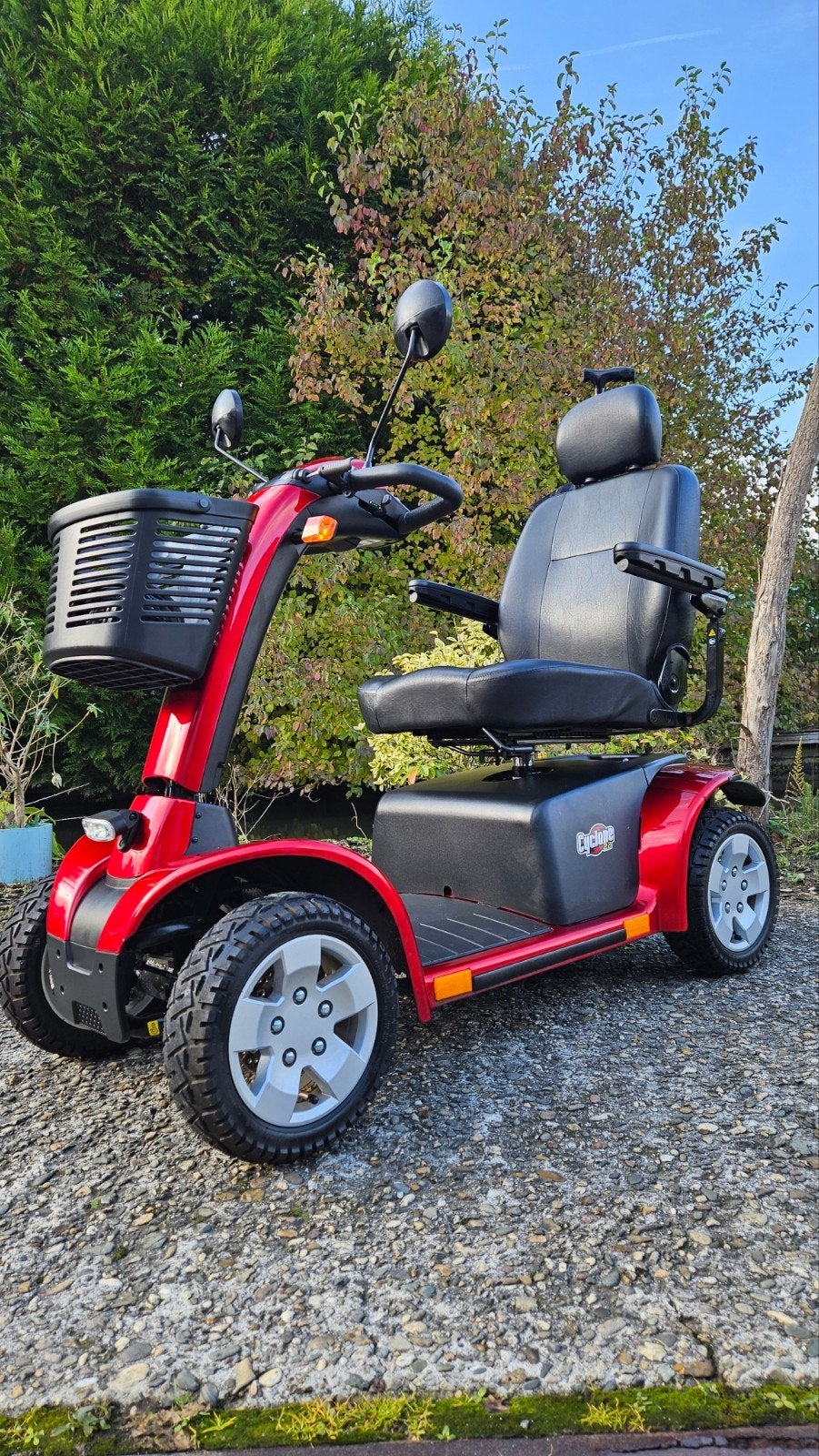 Practicomfort Cyclone22 scootmobiel met 85ah accu's 👈🏻, Diversen, Ophalen, Inklapbaar, Zo goed als nieuw, Elektrische rolstoel