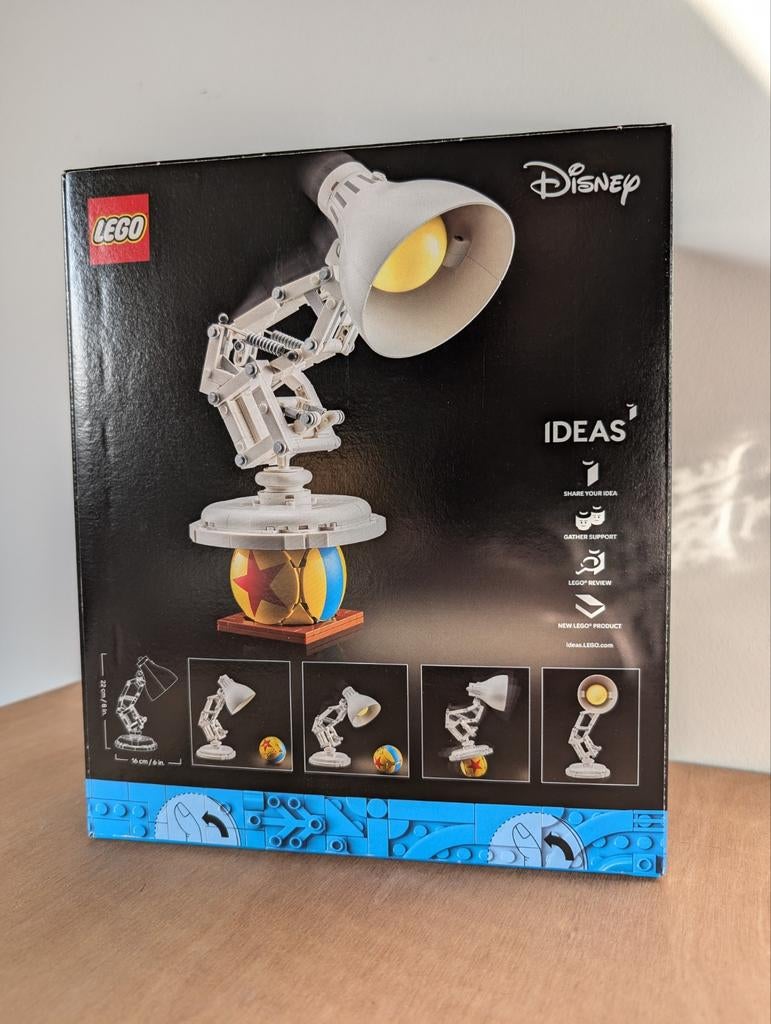 Sealed: Lego Ideas Disney Pixar Luxo Jr. lamp, Ophalen, Nieuw