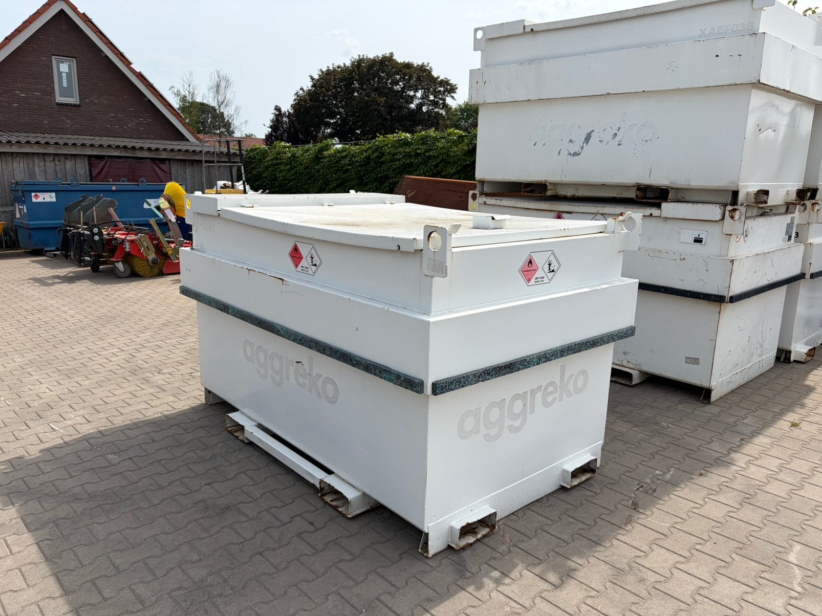 Dieseltank 3.000L, Ophalen, Minder dan 5 kVA, Benzine