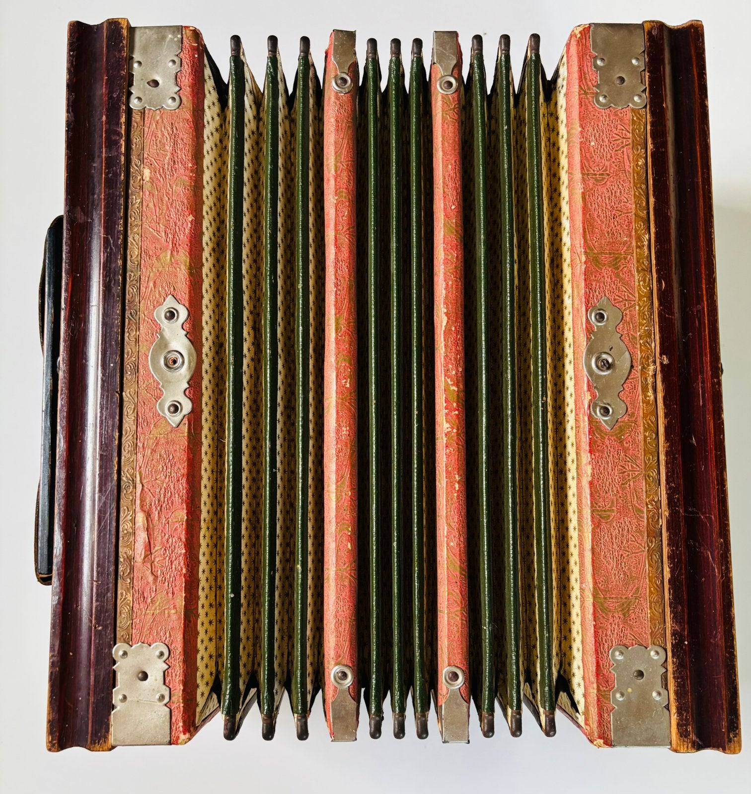 Antiek diatonische accordeon uit 1900, Muziek en Instrumenten, Ophalen of Verzenden, Zo goed als nieuw, Overige merken