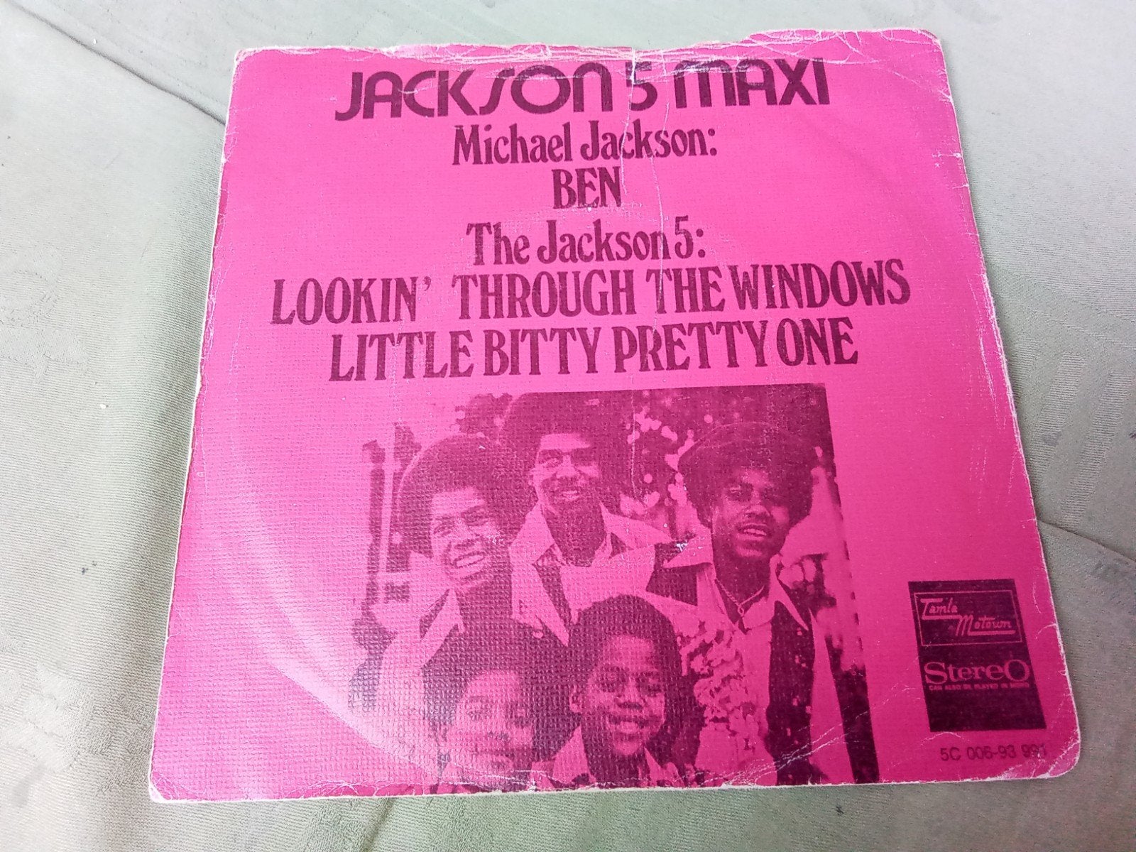Jackson 5.     Michael Jackson.                  Ben, Cd's en Dvd's, Verzenden, Gebruikt, 7 inch, Pop