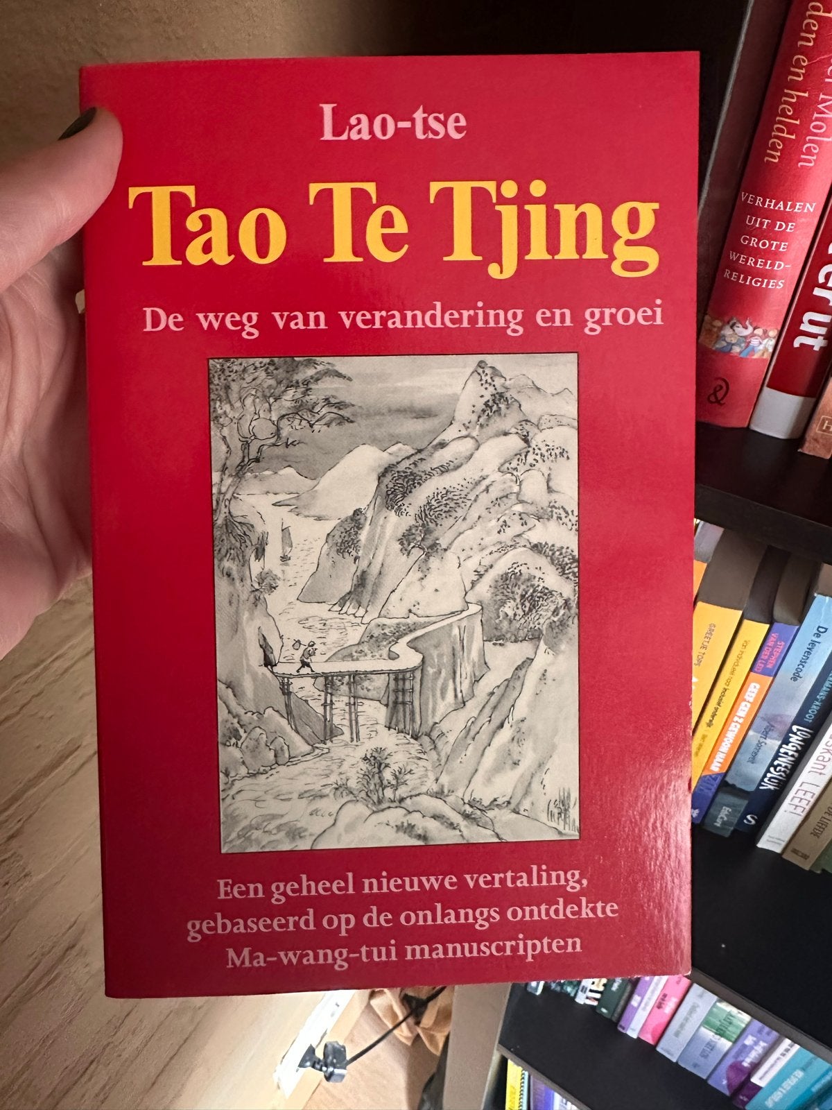 Tao Te Tjing - De weg van verandering en groei, Ophalen of Verzenden, Zo goed als nieuw, Spiritualiteit algemeen, Achtergrond en Informatie