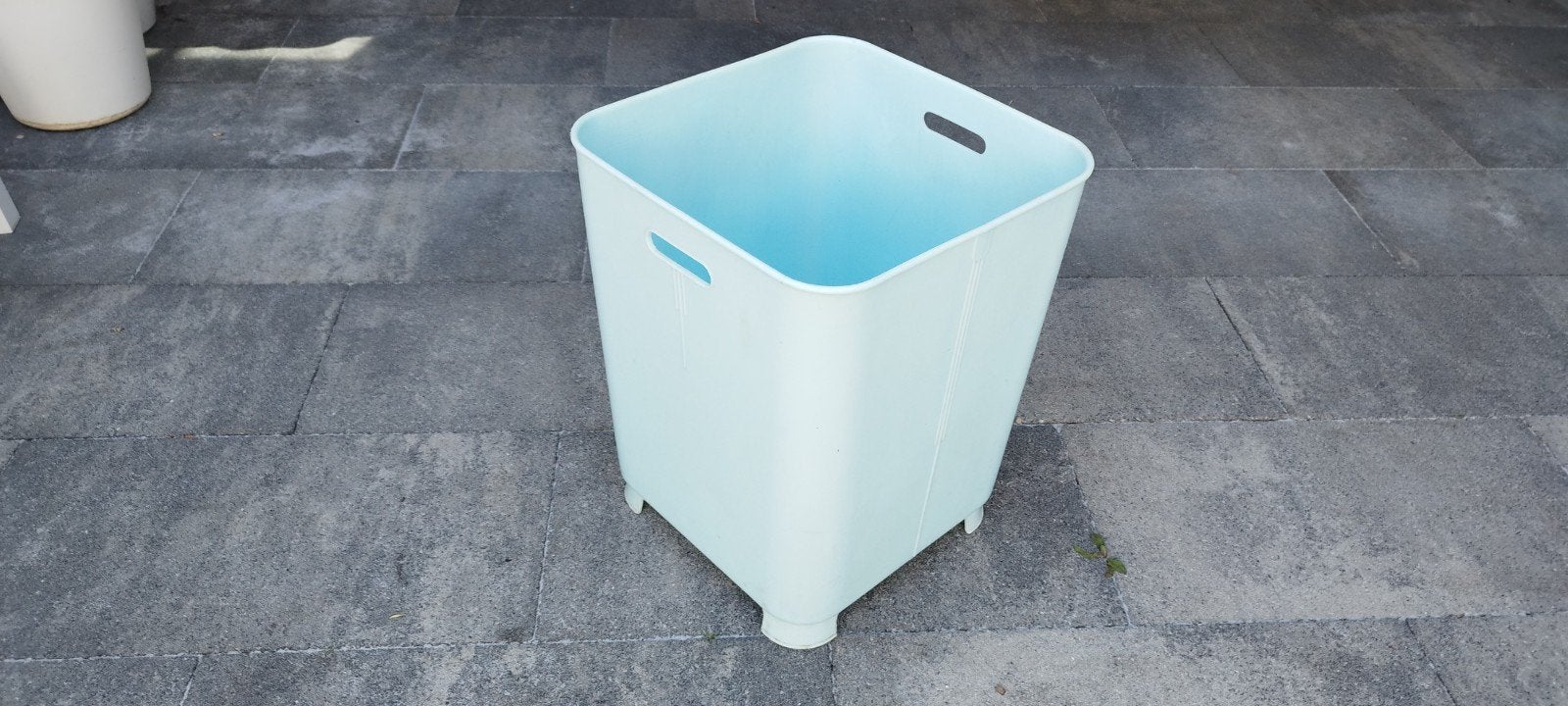 Vintage Wasmand LL Type 68600 - Pastel Blauw Jaren '60, Ophalen of Verzenden, Gebruikt