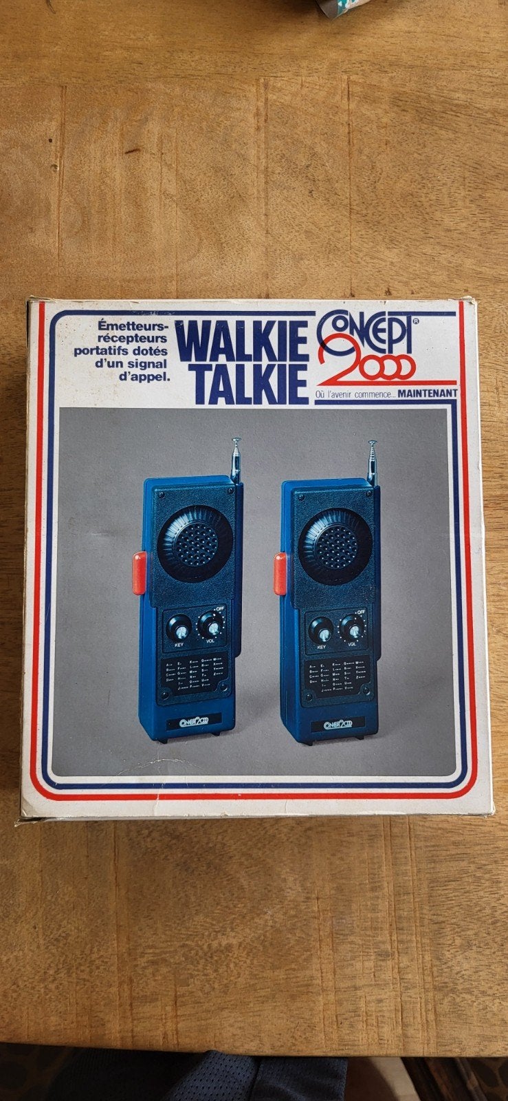 Vintage Concept 2000 Walkie Talkie Set - Model 603, Ophalen of Verzenden, Minder dan 2 km