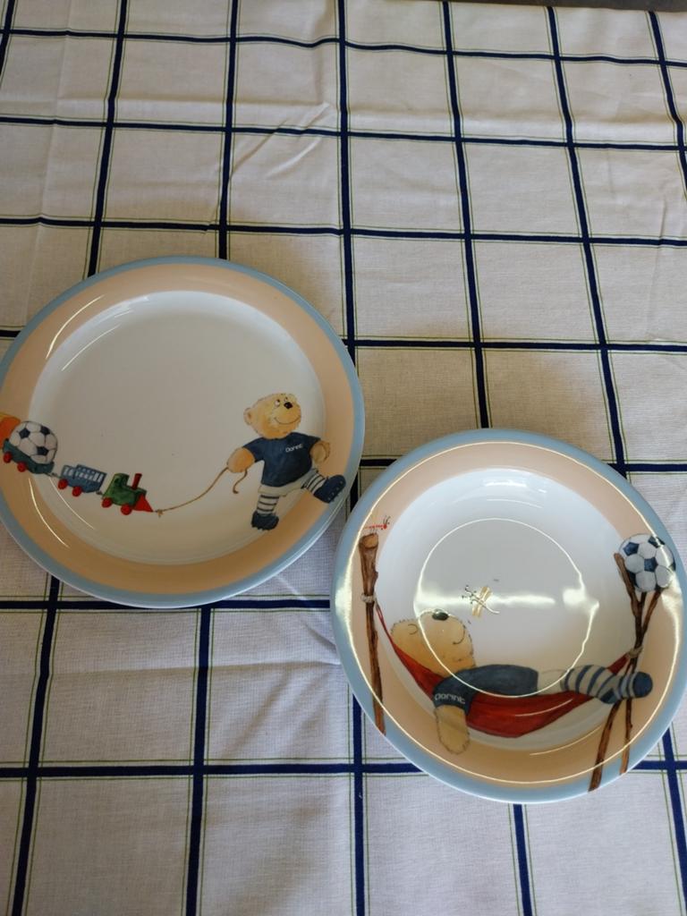 Leuk kinder servies van Bauscher - bord en kom, Nieuw, Ophalen of Verzenden, Bord(en), Overige stijlen