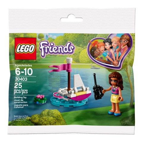 Lego Friends 30403 Olivia's Remote Control Boat Polybag, Nieuw, Friends, Ophalen of Verzenden, Complete set