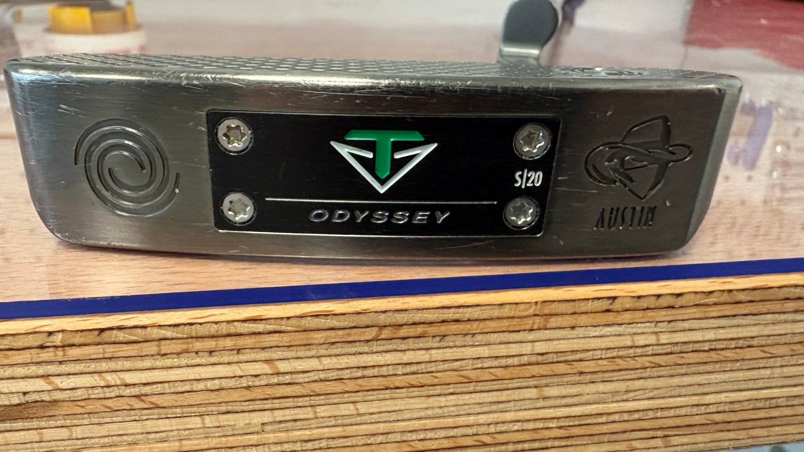 Odyssey Toulon design stoke lab Austin putter, Sport en Fitness, Ophalen of Verzenden, Zo goed als nieuw, Club, Callaway