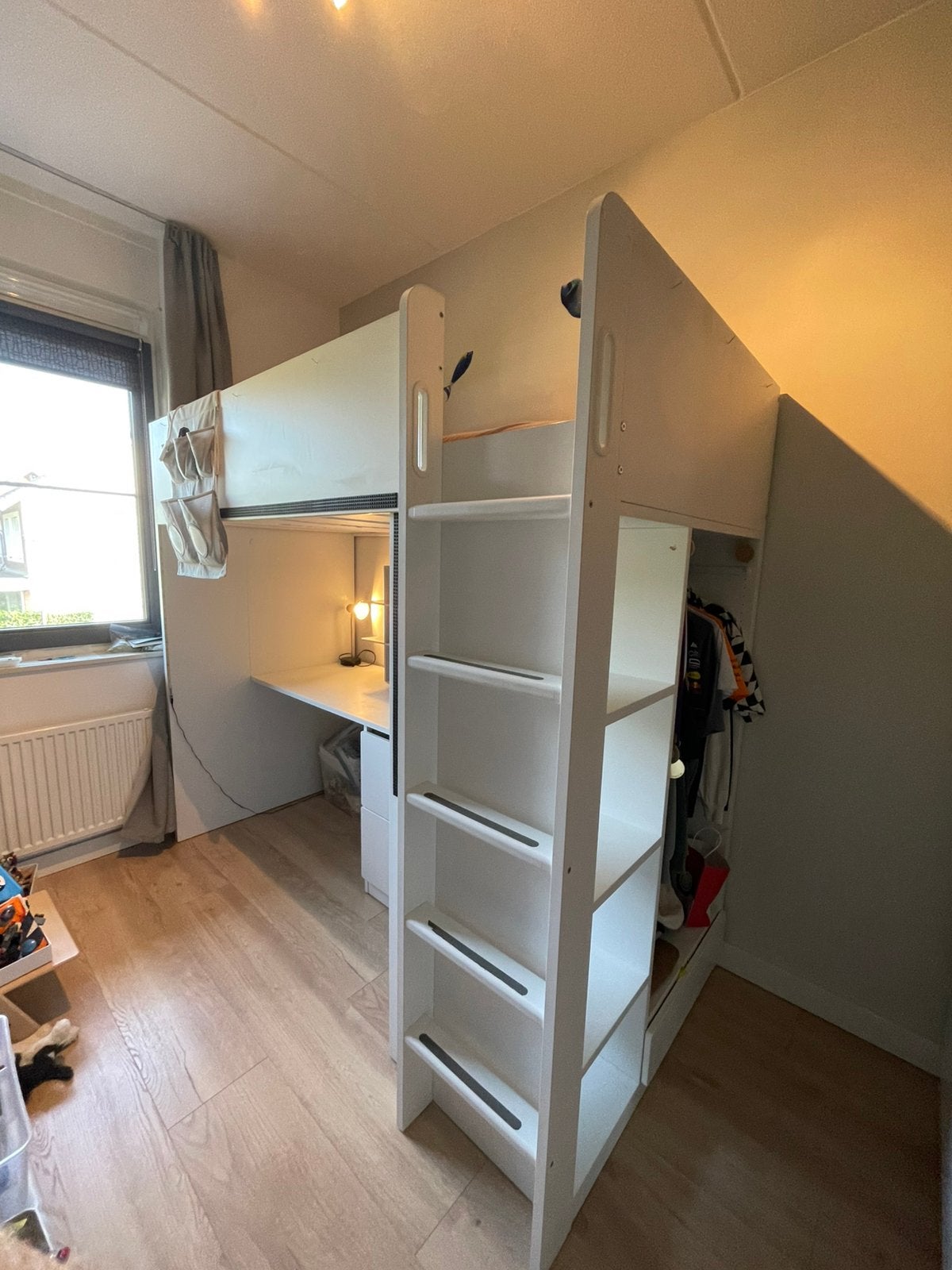 Ikea kinder hoogslaper, Ophalen, Gebruikt, Eenpersoons, 160 tot 180 cm