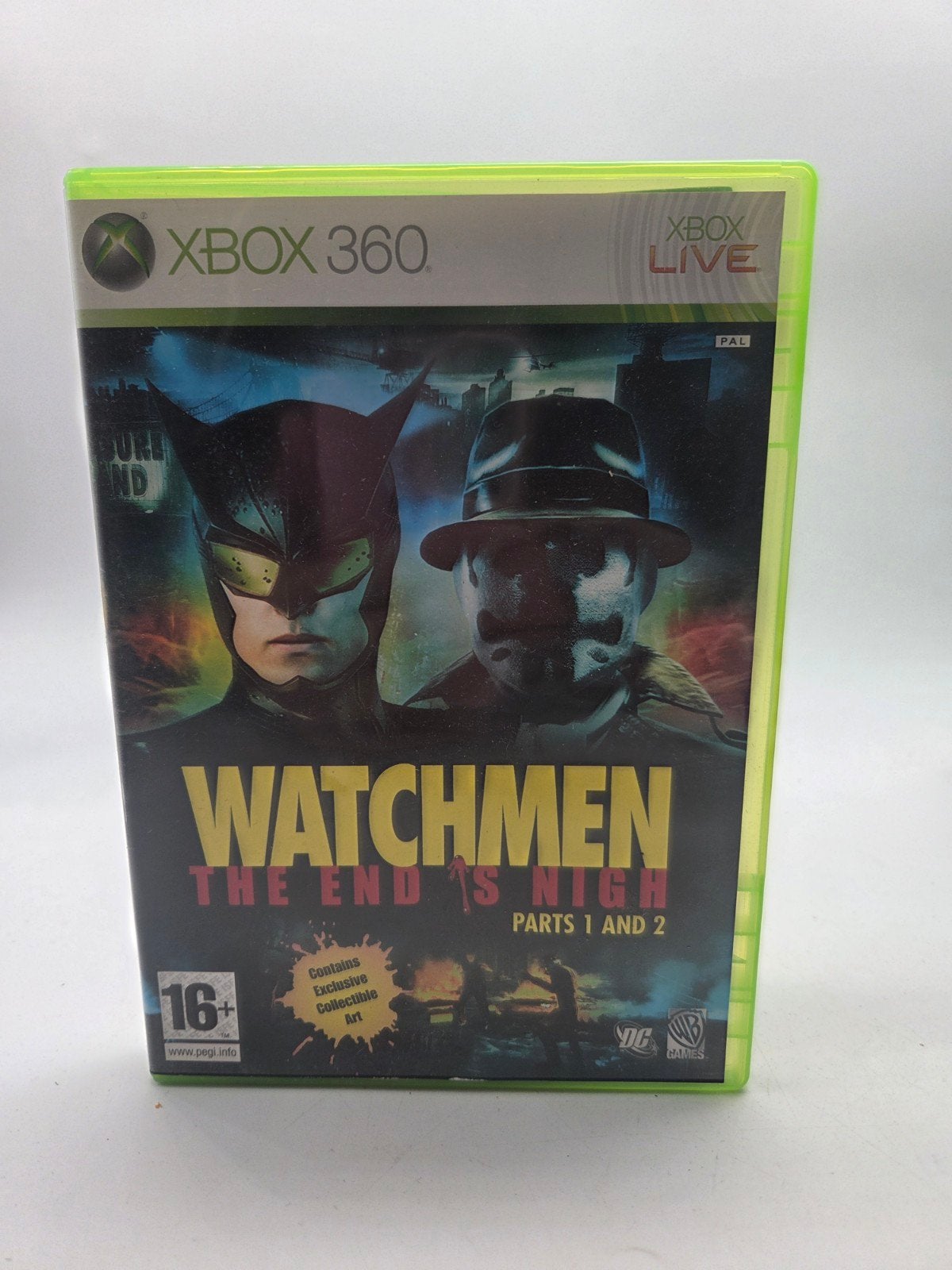 Watchmen: The End Is Nigh Parts 1 & 2 - Xbox 360, Avontuur en Actie, Gebruikt, 2000 Warner Blvd, Burbank, CA 91522, USA, 2 spelers
