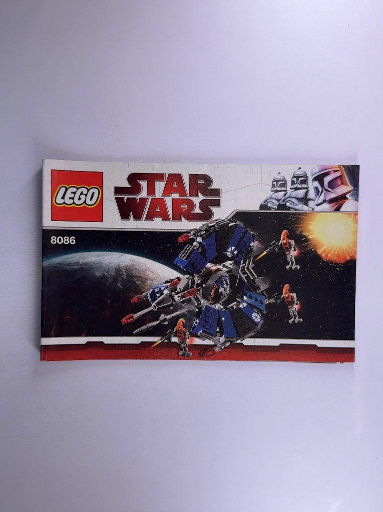 LEGO Star Wars 8086 (Instructions) Droid Tri-Fighter, Gebruikt, Star Wars, Lego, Overige typen