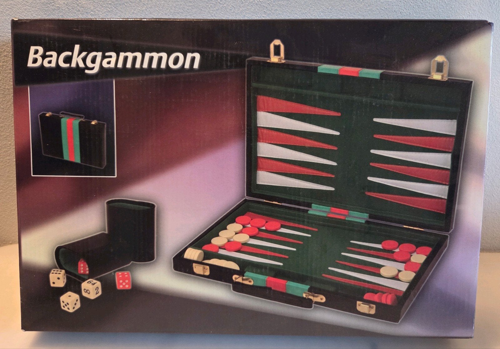 Hot Games Backgammon koffer  - Nieuw, N, N, Nieuw, Ophalen of Verzenden