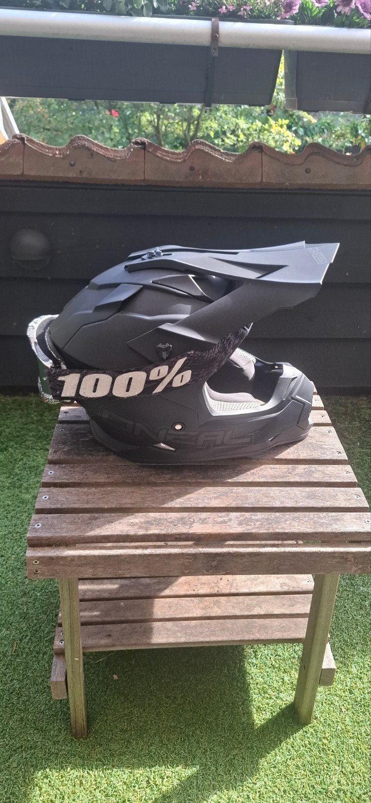 Oneal crosshelm zwart, S/M, Overige merken, M, Kinderen, Offroadhelm