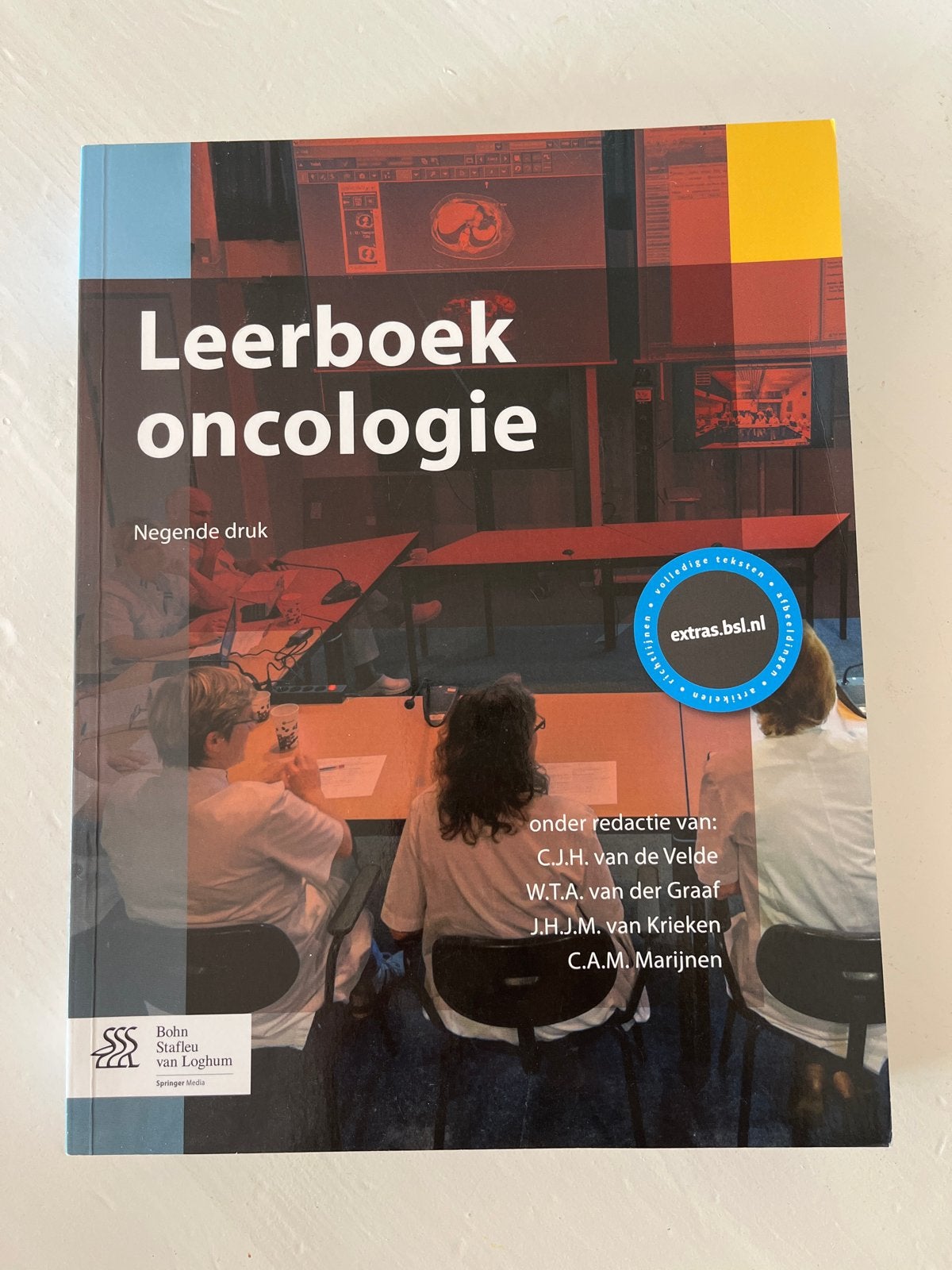 Leerboek oncologie - Negende druk, Boeken, Ophalen of Verzenden, Beta, Zo goed als nieuw, HBO
