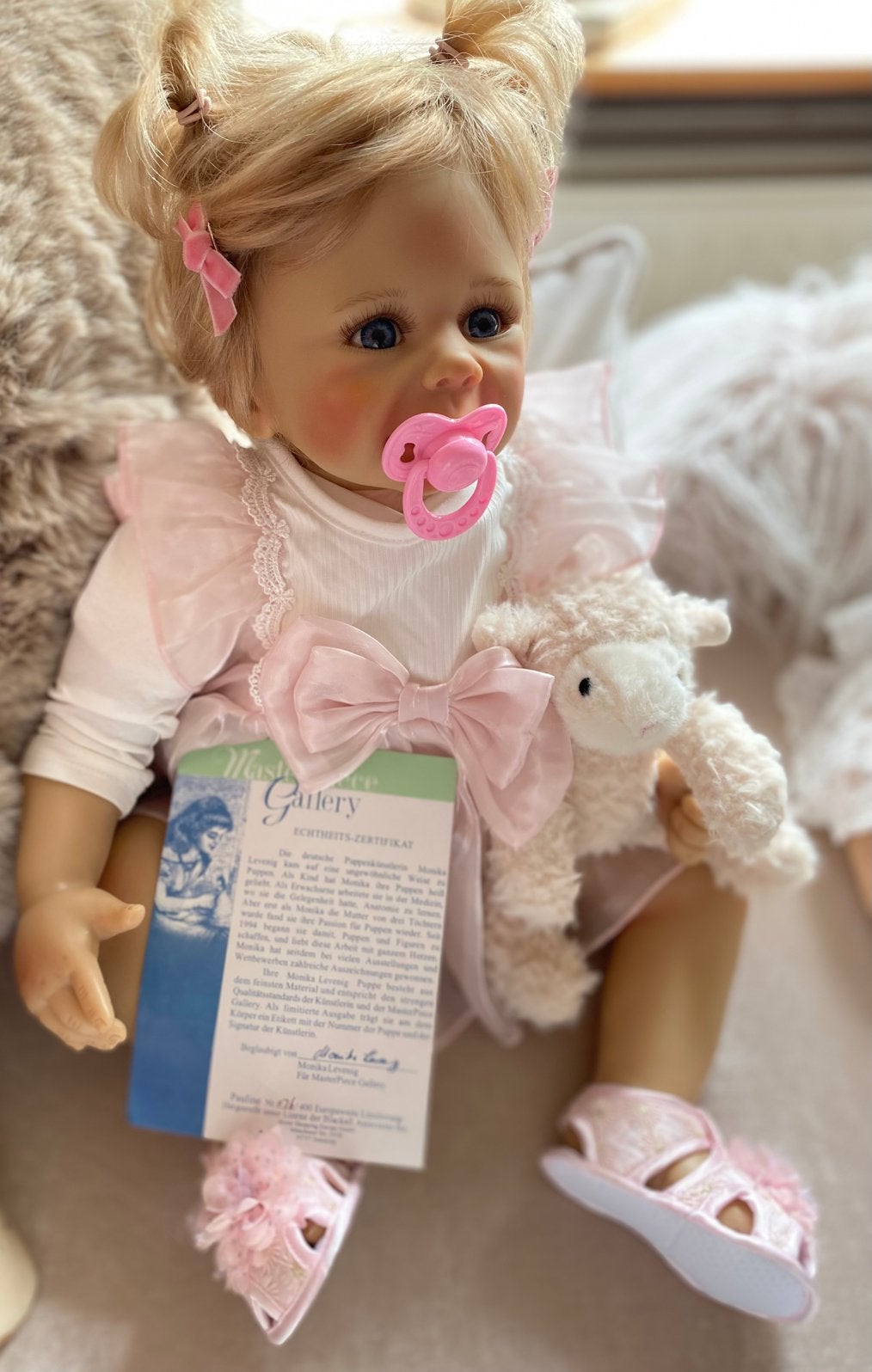 Monika Levenig peuter Masterpiece limited 🎀, Verzamelen, Verzenden, Zo goed als nieuw, Pop